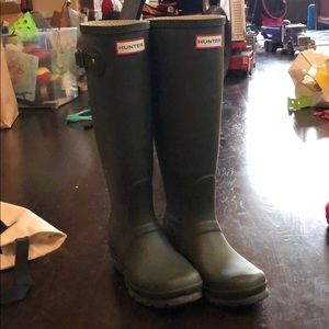 Hunter rain boots